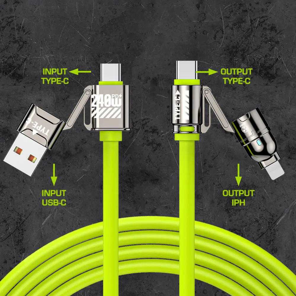 SwiftCharge Multi-Device Fast Cable for Phones Tablets